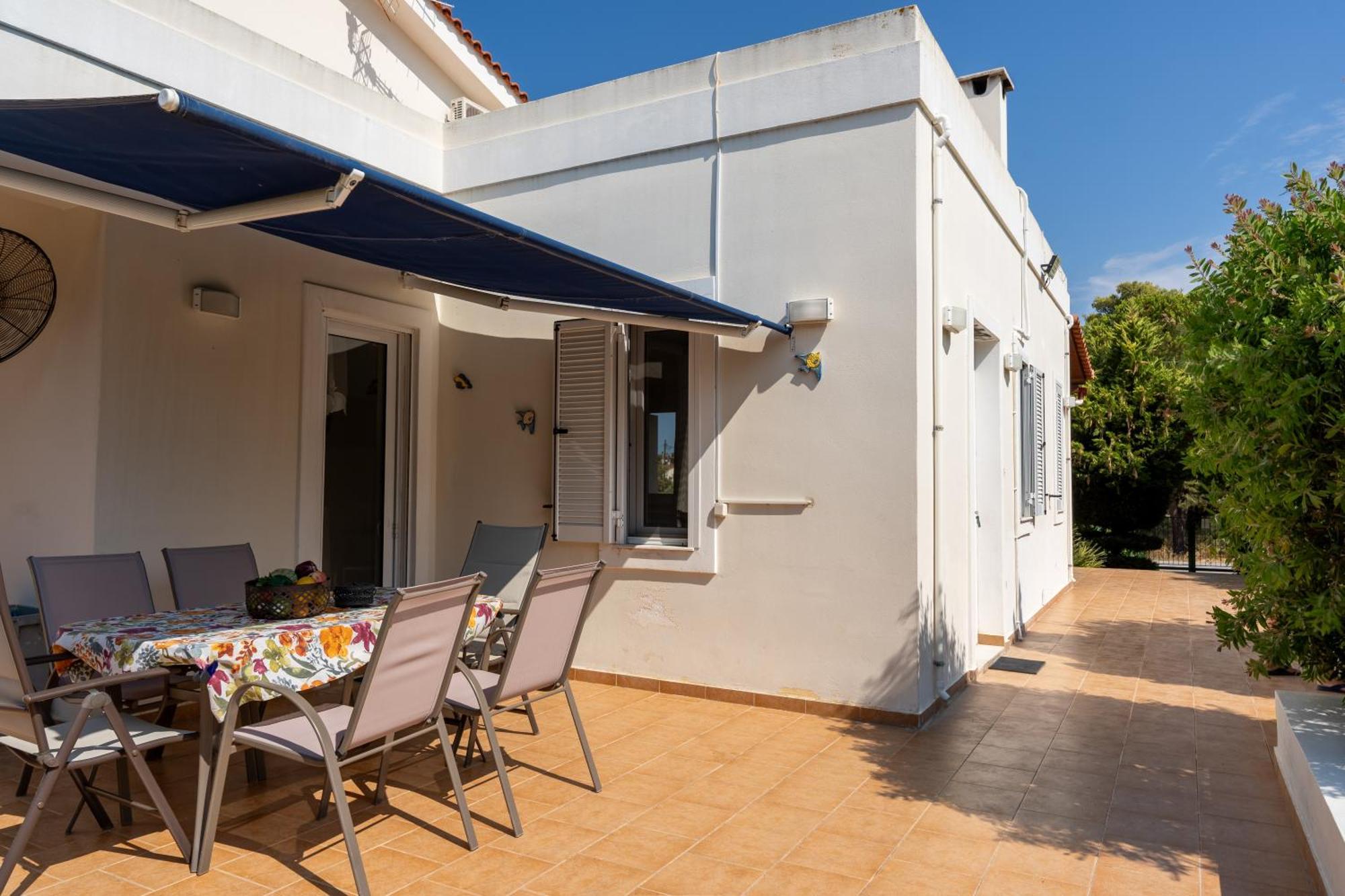Beautiful Summer Villa In Chalkoutsi Khalkoutsion Exterior photo